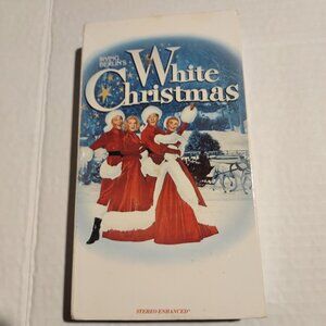 Irving Berlins White Christmas VHS Tape Stereo Enhanced Classic Holiday Musical